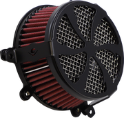 COBRA Air Cleaner Kit - '08-'17 FL - Black 606-0100-01B-SB - PartsOutlet.com.au
