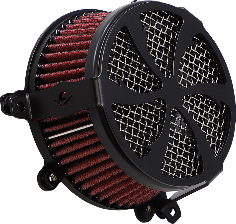 COBRA Air Cleaner Kit - '08-'17 FL - Black 606-0100-01B-SB - PartsOutlet.com.au