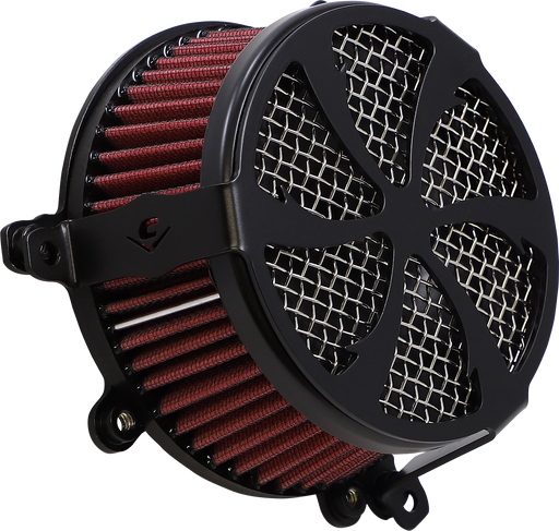 COBRA Air Cleaner Kit - '08-'17 FL - Black 606-0100-01B-SB - PartsOutlet.com.au