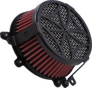 COBRA Air Cleaner Kit - '08-'17 FL - Black 606-0100-02B-SB - PartsOutlet.com.au