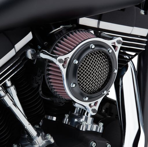 COBRA RPT Air Intake Kit - '18-'22 Softail - Black/Chrome 606-0104-05BCSB - PartsOutlet.com.au