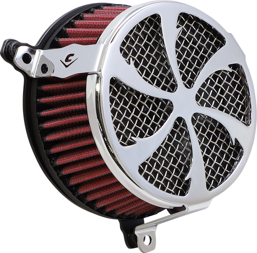 COBRA Air Cleaner Kit - '18-'22 Softail - Chrome 606-0104-01-SB - PartsOutlet.com.au