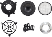 COBRA Air Cleaner Kit - '08-'17 FL - Black 606-0100-02B-SB - PartsOutlet.com.au