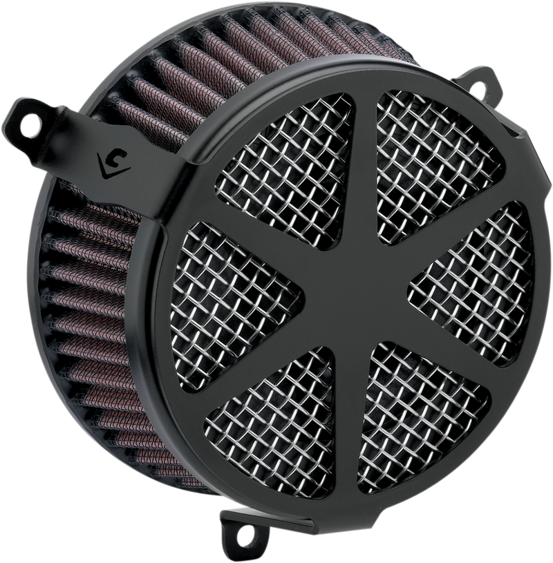 COBRA Air Cleaner Kit - '04-'22 XL Black 606-0103-04B-SB - PartsOutlet.com.au