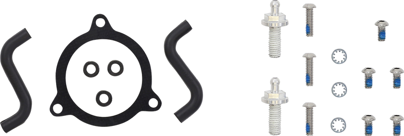 COBRA Air Cleaner Kit - '08-'17 FL - Black 606-0100-02B-SB - PartsOutlet.com.au
