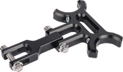THRASHIN SUPPLY CO. Holeshot riser gauge relocation mounting bracket - Black TSC-2215 - PartsOutlet.com.au