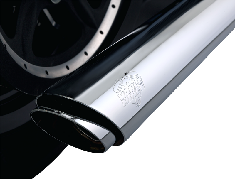 VANCE & HINES 3" Twin Slash Slip-On Muffler - Chrome - XL '14-'22 - 16361