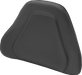 SADDLEMEN Tour-Pak Backrest Pad Cover - Black w/ Black Stitching - Honda GL '88-'00 - 88-11885RS - PartsOutlet.com.au