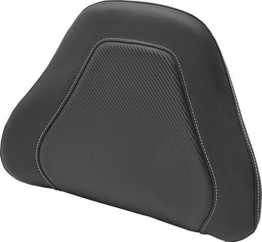 SADDLEMEN Tour-Pak Backrest Pad Cover - Carbon Fiber - Honda GL '88-'00 - Black - 88-11885CF - PartsOutlet.com.au