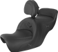 SADDLEMEN Heated Roadsofa Seat - Includes Backrest - Honda Gold Wing '88-'00 - Black H88-07-187BRHCT - PartsOutlet.com.au