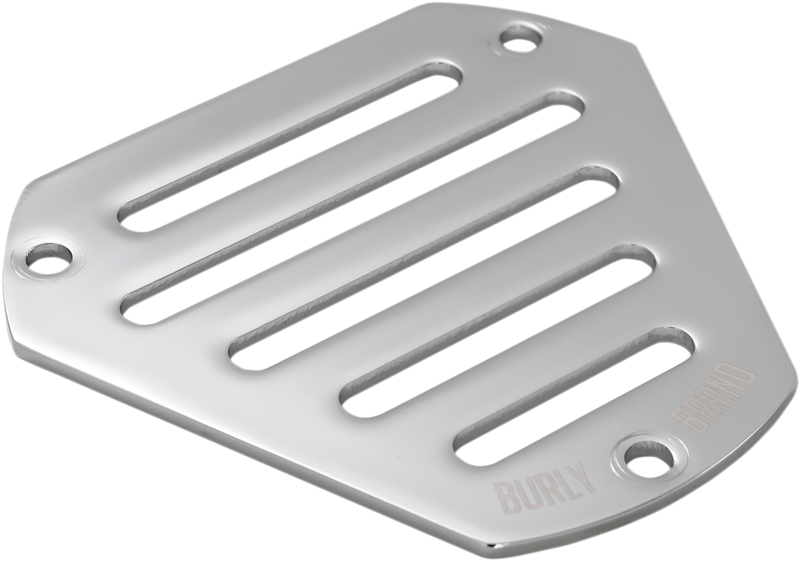 BURLY BRAND Slot Hex Plate - Chrome 0206-0179-CH - PartsOutlet.com.au