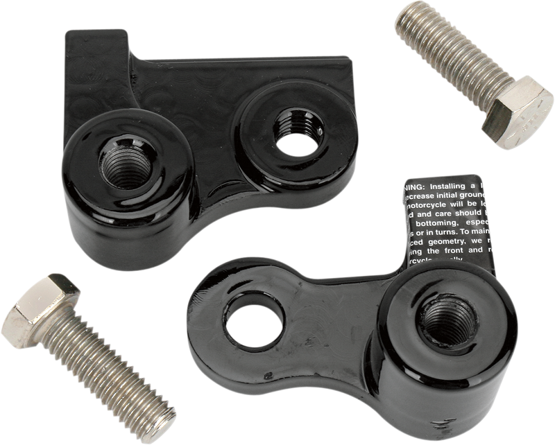 BURLY BRAND Rear Lowering Kit - Black - Lowers 1" - '06-'17 FXD - B28-22007