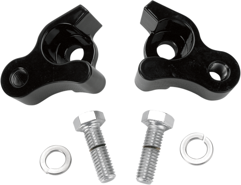 BURLY BRAND Rear Lowering Kit - Black - Lowers 1" - '09-'16 FL - B28-42008