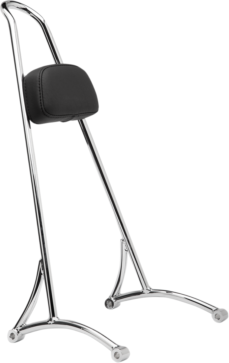 BURLY BRAND Tall Sissy Bar - 20" Chrome - '04-'22 XL - B13-1501C