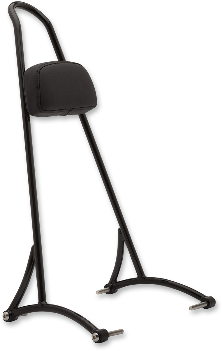BURLY BRAND Tall Sissy Bar - 20" Black - '96-'03 XL - B13-1503B