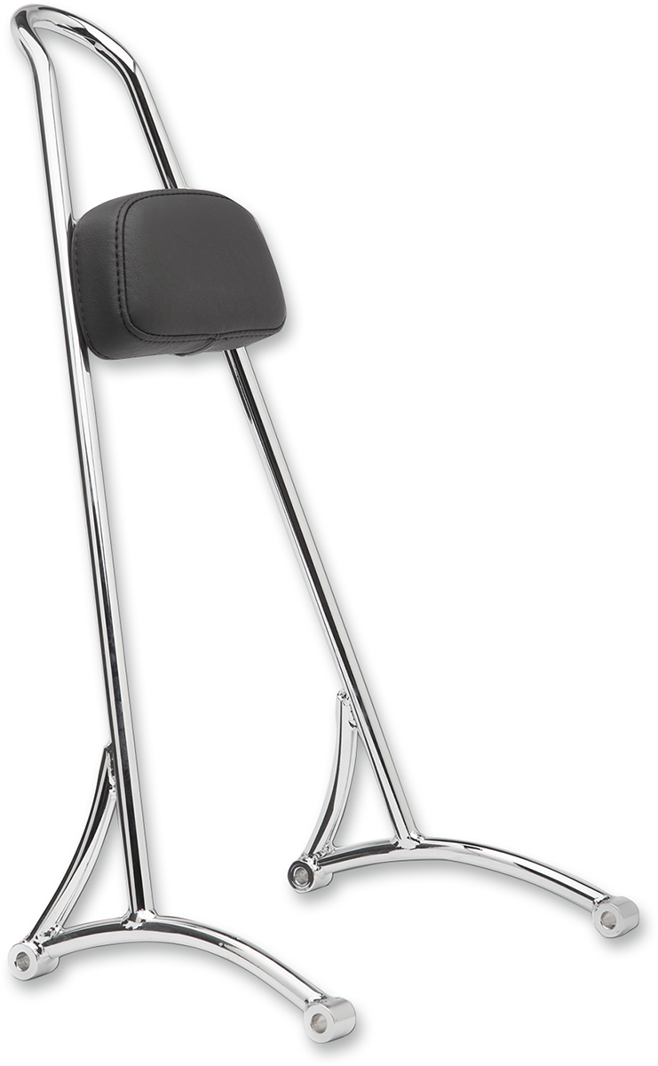 BURLY BRAND Tall Sissy Bar - 20" Chrome - '94-'03 XL - B13-1503C