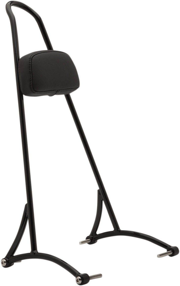 BURLY BRAND Tall Sissy Bar - 20" Black - '06-'17 FXD - B13-1505B