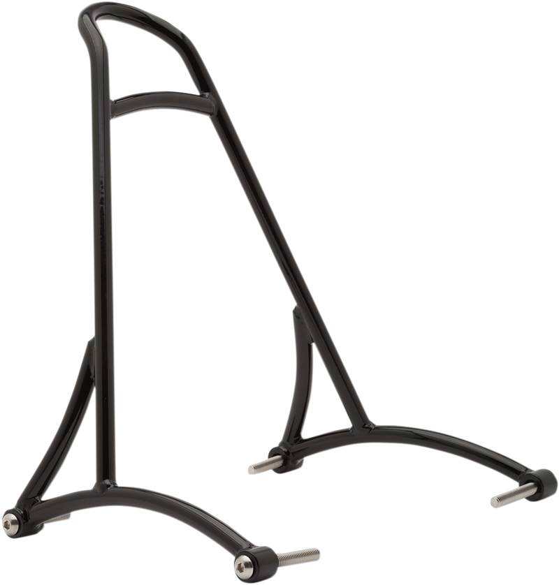 BURLY BRAND Sissy Bar - Short - Black - '06-'17 Dyna B13-1504B - PartsOutlet.com.au