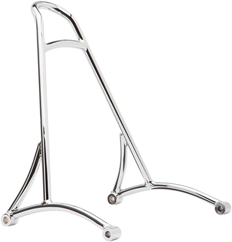 BURLY BRAND Sissy Bar - Short - Chrome - '06-'17 Dyna B13-1504C - PartsOutlet.com.au