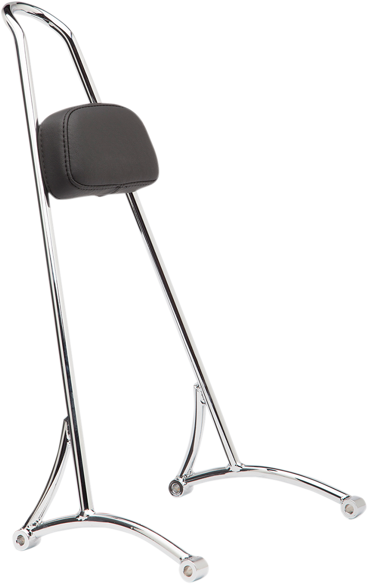 BURLY BRAND Tall Sissy Bar - Chrome - '06-'17 FXD B13-1505C - PartsOutlet.com.au