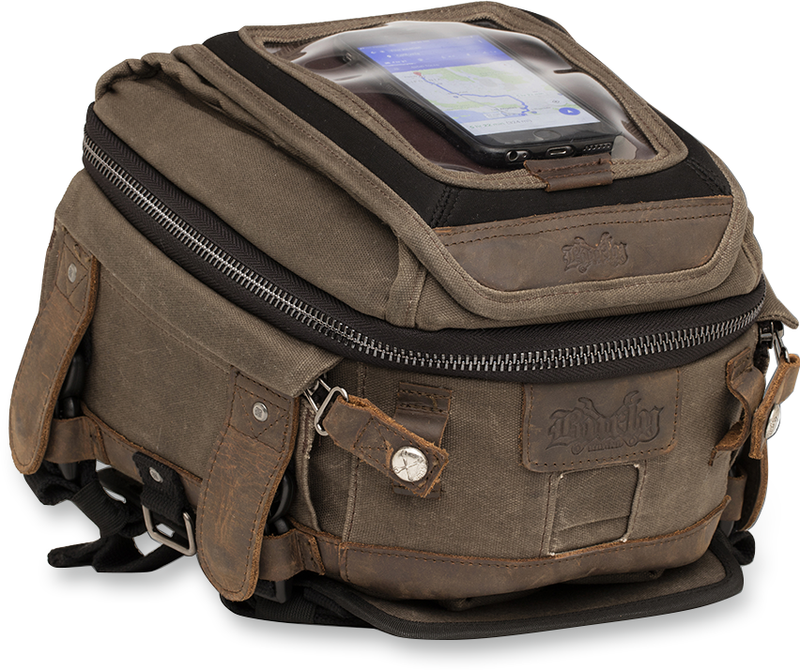 BURLY BRAND Tank Tail Bag - Dark Oak B15-1010D - PartsOutlet.com.au