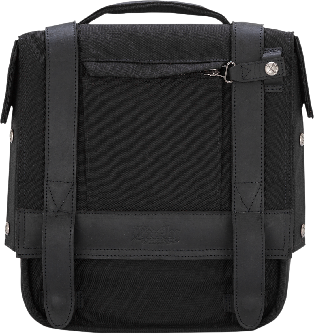 BURLY BRAND Detachable Saddlebag Black B151000B —