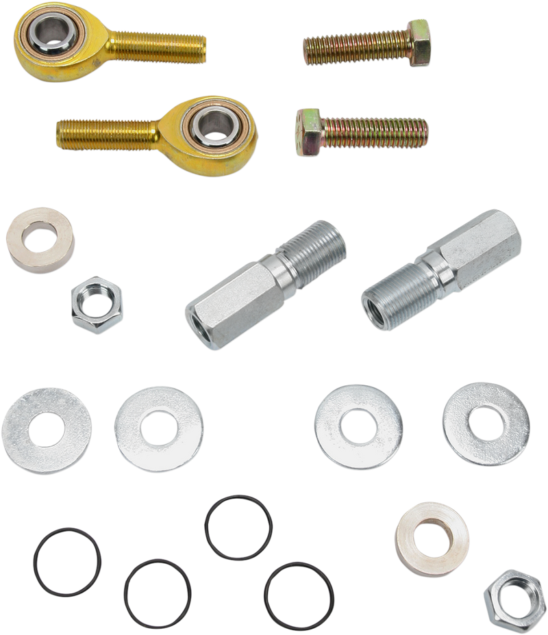 BURLY BRAND Adjustable Shock Lowering Kit - Standard Finish - Lowers 0"- 2" - '89-'99 Softail - B28-255