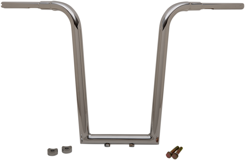LA CHOPPERS 1 1/2" TREE HUGGER MITRE CUT APE HANGER BARS 19" CHROME HD - LA-7370-19