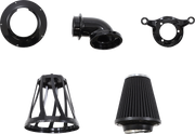ARLEN NESS DRIFT® MONSTER SUCKER® AIR CLEANER, ALL BLACK - 00-17 TWIN CAM (Exc. FBW & 99-01 FI FLT) - 600-074 - PartsOutlet.com.au
