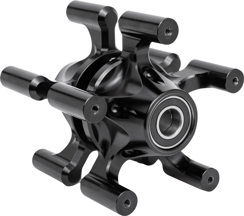ARLEN NESS SPIDER HUB KIT FOR FRONT WHEELS, BLACK - Harley-Davidson '08-'23 - 71-660 - PartsOutlet.com.au