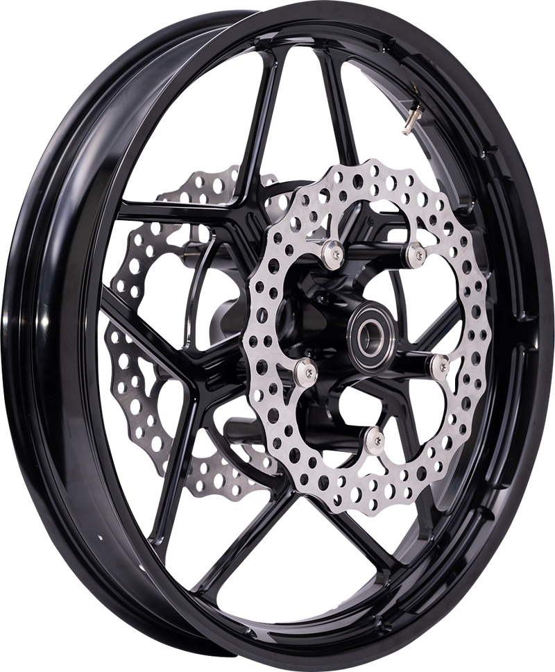 ARLEN NESS SPIDER HUB KIT FOR FRONT WHEELS, BLACK - Harley-Davidson '08-'23 - 71-660 - PartsOutlet.com.au