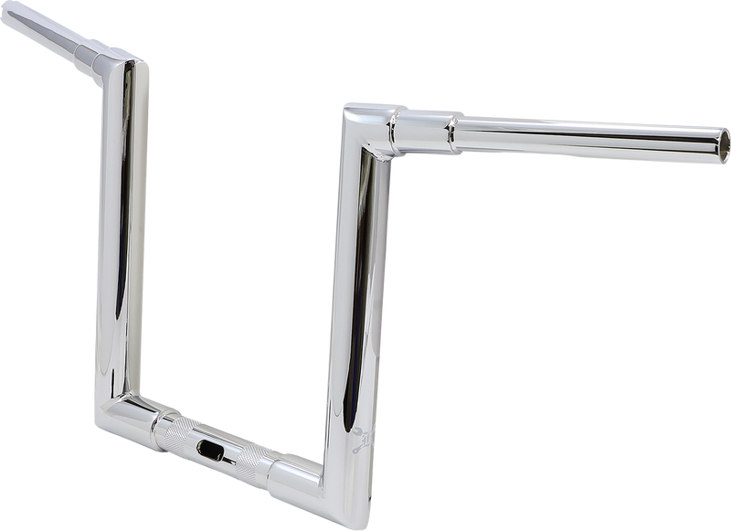 BURLY BRAND Handlebar - Jason - 12" - Chrome - '15-'24 FL - B12-6090C