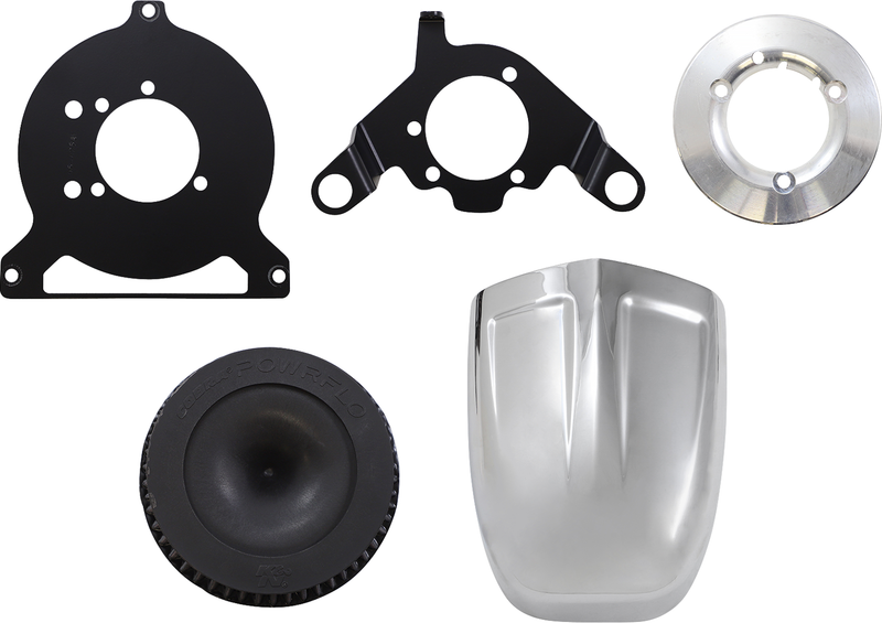 COBRA PowrFlo Air Intake Kit - Chrome 606-0102-SB - PartsOutlet.com.au