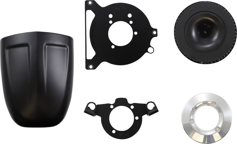 COBRA PowrFlo Air Intake Kit - '04-'22 XL Black 606-0103B-SB - PartsOutlet.com.au