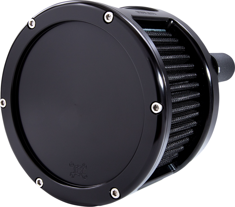 FEULING OIL PUMP CORP. Air Cleaner - BA Race Series - Black - Solid Cover - Black - Harley-Davidson 2017-2022 - M8 5523 - PartsOutlet.com.au