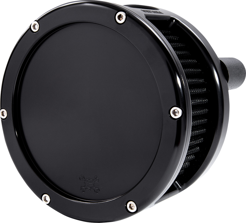 FEULING OIL PUMP CORP. Air Cleaner - BA Series - Black - Solid Cover - Black - Harley-Davidson 2017-2022 - M8 5533 - PartsOutlet.com.au