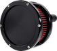 FEULING OIL PUMP CORP. Air Cleaner - BA Series - Black - Solid Cover - Red - Harley-Davidson 2017-2022 - M8 5433 - PartsOutlet.com.au