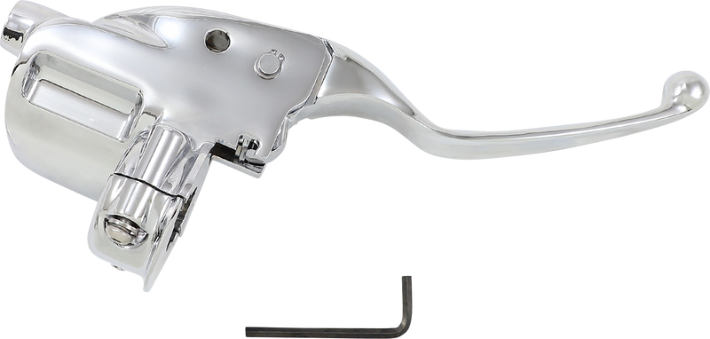 DRAG SPECIALTIES Master Cylinder Assembly - Clutch - Harley-Davidson 2017-2020 - Chrome H07-0802-2 - PartsOutlet.com.au