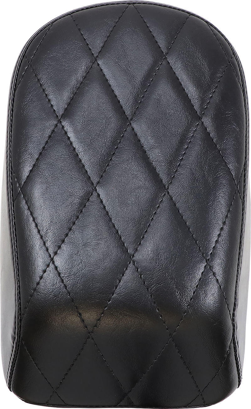LE PERA Bare Bones Pillion Pad - Diamond - Black - FXLR LYR-007PDM - PartsOutlet.com.au