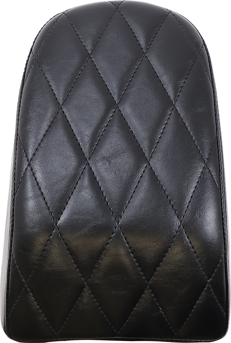 LE PERA Bare Bones Pillion Pad - Diamond - Black LYO-007PDM - PartsOutlet.com.au
