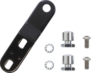 LE PERA Bare Bones Pillion Pad - Diamond - Black LYO-007PDM - PartsOutlet.com.au