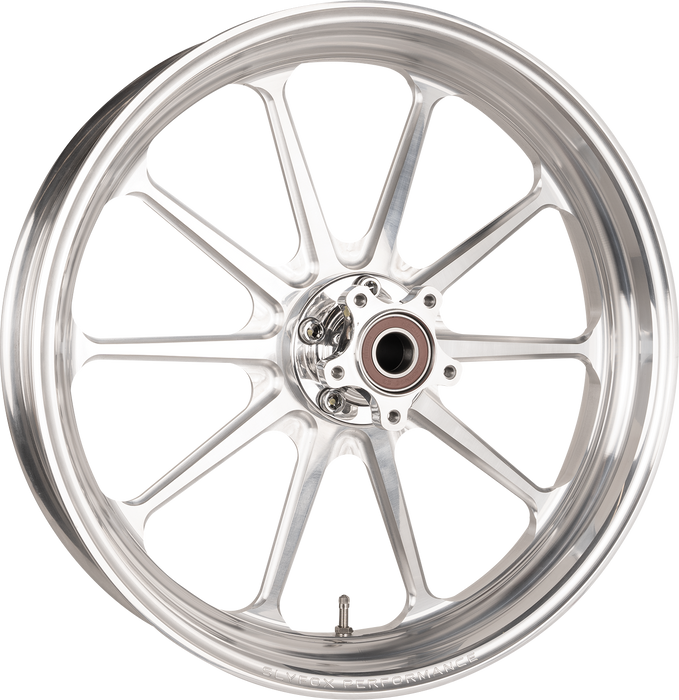 SLYFOX Wheel - Track Pro - Front - Dual Disc/without ABS - Machined - 21x3.5 - '08-'22 FL - 12027106RSLYAPM - PartsOutlet.com.au