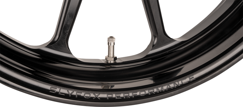 SLYFOX Wheel - Track Pro - Front - Dual Disc/with ABS - Black - 21x3.5 - '08-'22 FL - 12047106RSLYAPB - PartsOutlet.com.au