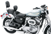 MUSTANG Wide Rear Passenger Seat - Studded - Harley-Davidson Sportster XL 2004-2021 - 79377 - PartsOutlet.com.au