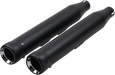 COBRA Neighbor Hater Mufflers - '07-'17 Softail - Black 6041B - PartsOutlet.com.au