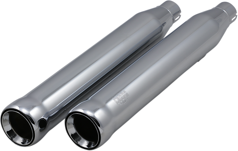 COBRA Neighbor Hater Mufflers for '07-'17 Softail - Chrome 6043 - PartsOutlet.com.au