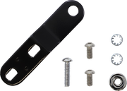 LE PERA Bare Bones Pillion Pad - White Diamond - Black - FL/FX '18-'23 LYR-007PDMWTP - PartsOutlet.com.au