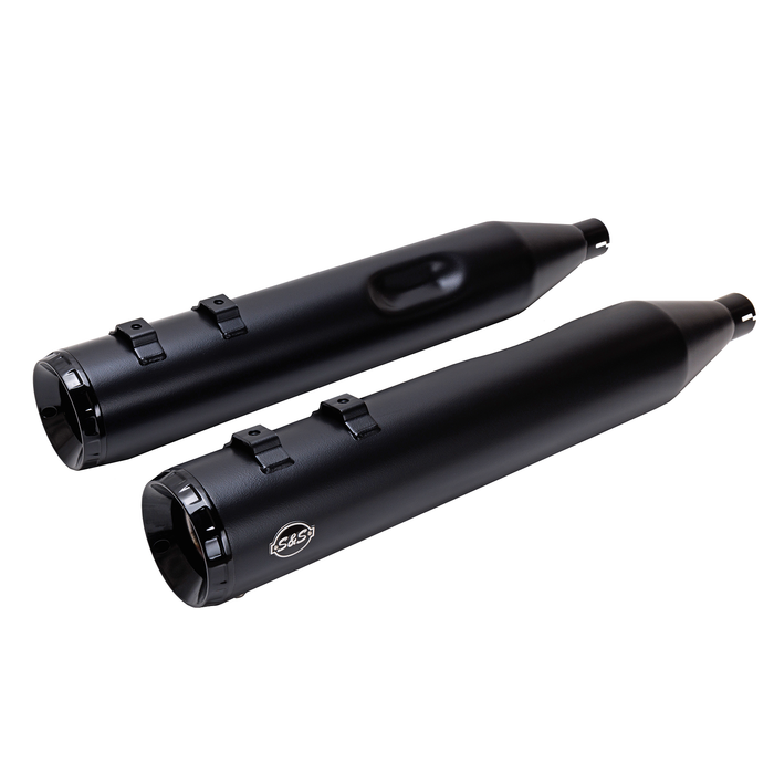 S&S CYCLE GNX black slip-on for 1995-2016 Twin Cam Touring 550-1078 - PartsOutlet.com.au