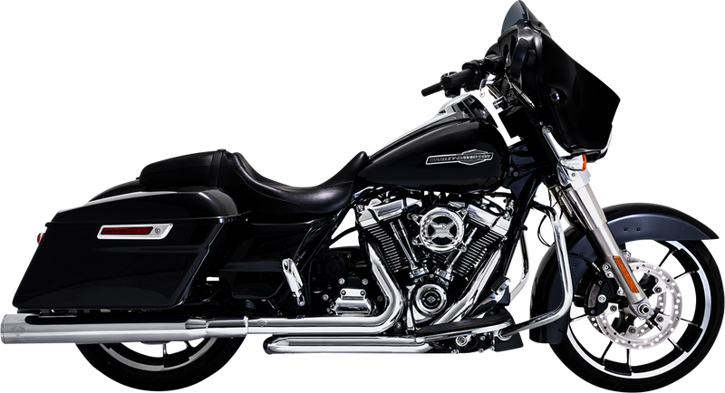 VANCE & HINES Dresser Duals Header System - Chrome - '17-'23 FL - 17351 - PartsOutlet.com.au