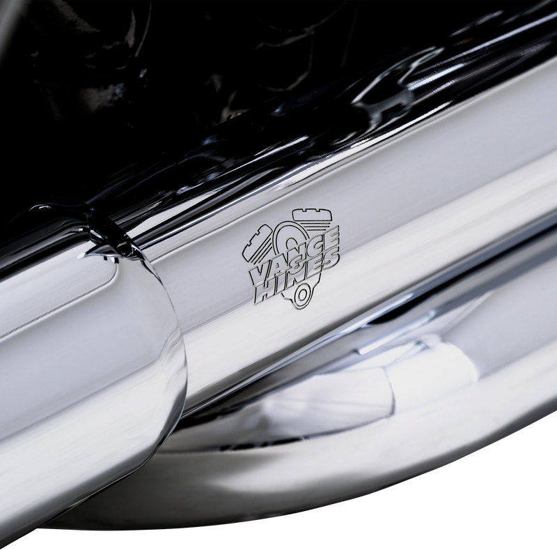 VANCE & HINES Dresser Duals Header System - Chrome - '17-'23 FL - 17351 - PartsOutlet.com.au